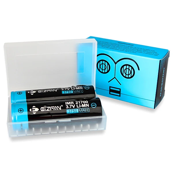 Wholesale unique style Efan colorful plastic battery case for 20700 21700 batteries