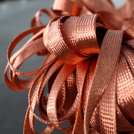 braided copper tape