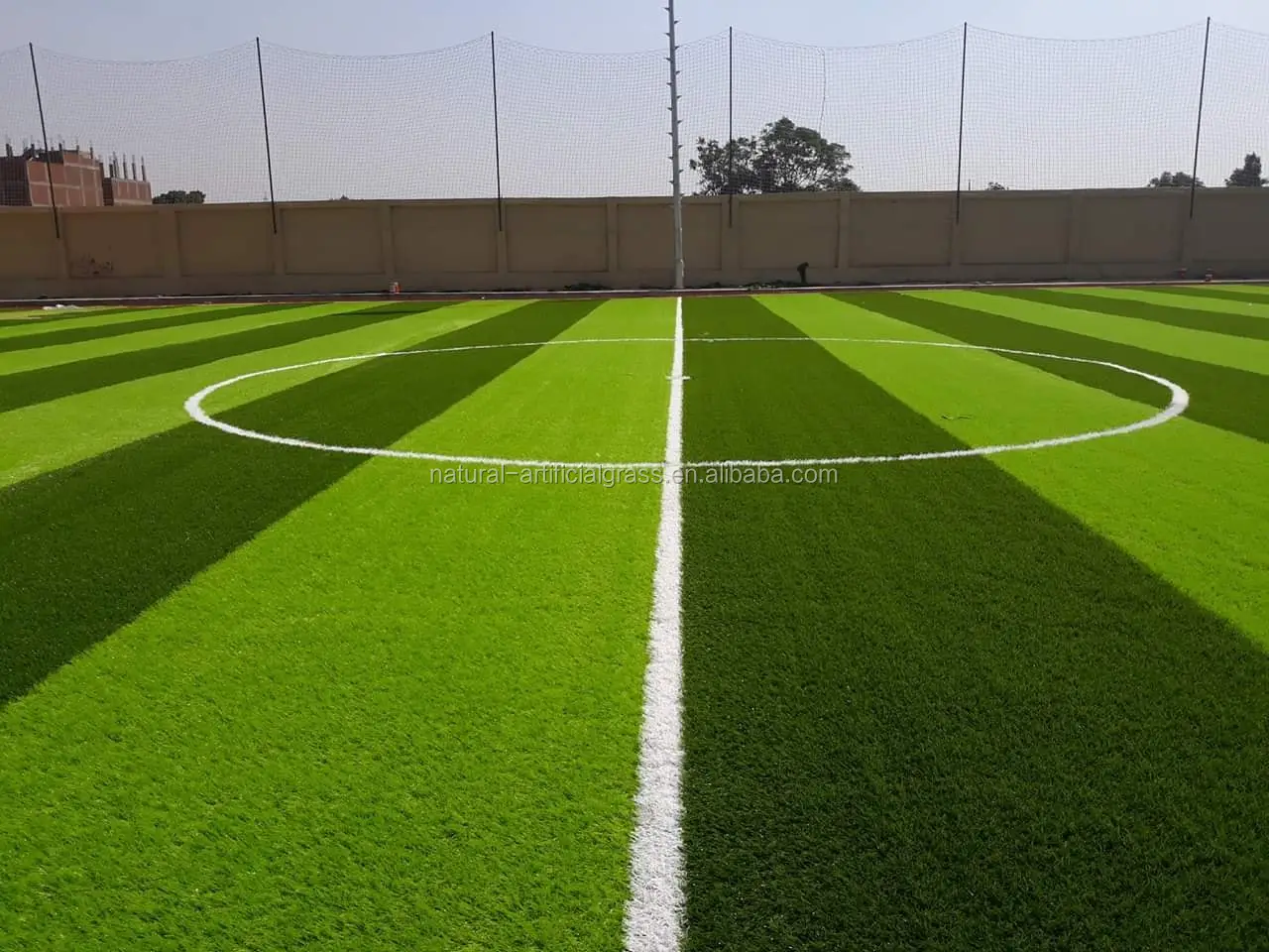 Synthetic grass mini soccer football lawn sport court tiles