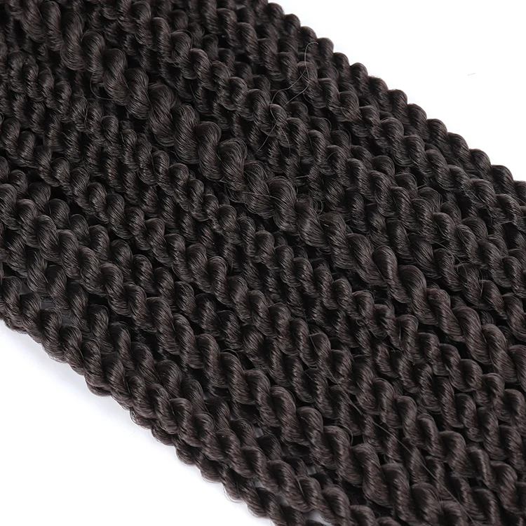 Новый дизайн 18 дюймов 45 см 30 стендов Сенегал веревка твист вязание богини косы 4 упаковки сделка твист