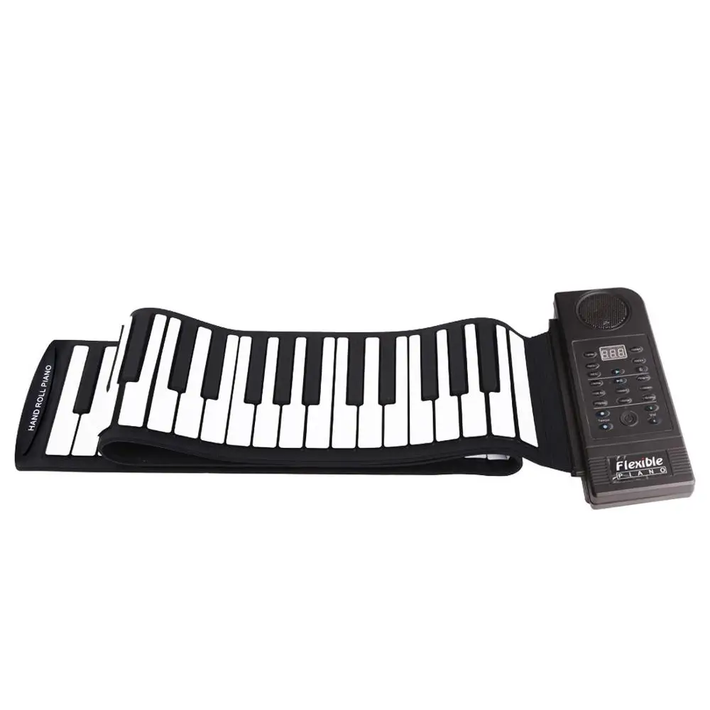 88 клавиш цифровое складное пианино клавиатура рулонное пианино