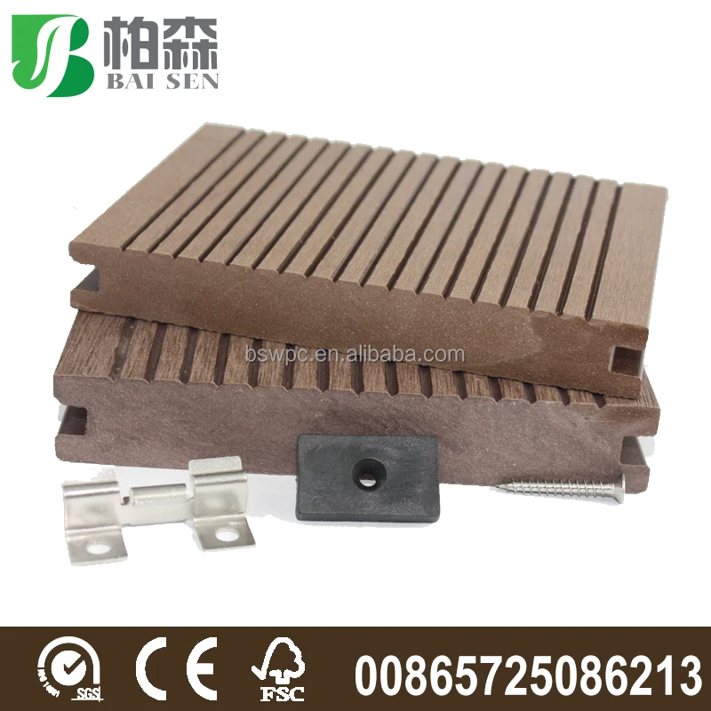 25x140mm WPC Decking Wood Plastic Composite Decks Laminated Flooring Solid