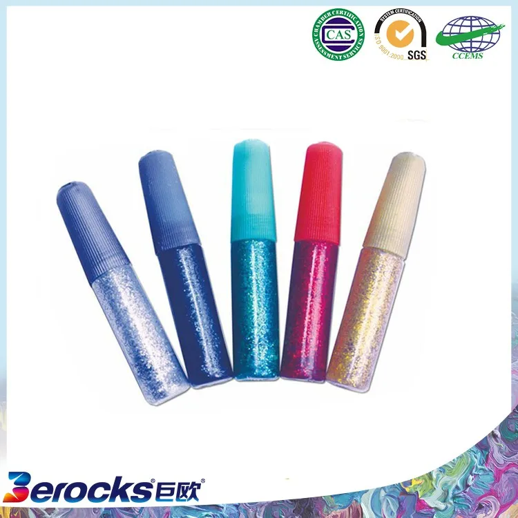 Colorful Glitter Glue For Kids/Decoration Glitter Glue /fine craft glitter glue