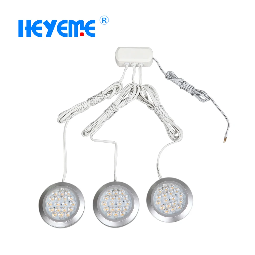 
12VDC Round Set of LED Under Cabinet Kitchen Light for Furniture Light 