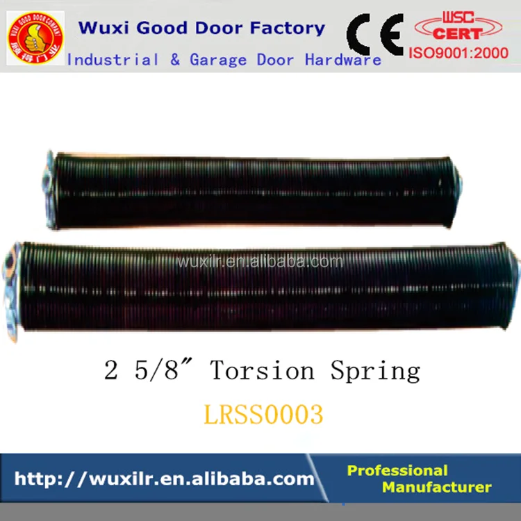 Industrial Door Torsion Springs Rolling Roll-Up Door Balance Spring / Sectional Door Extension Spring