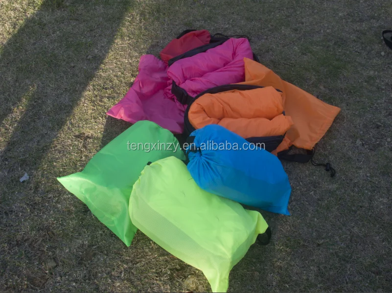 Top Seller Outdoor Camping Inflatable Sleeping Sun Lounge Air Sofa Lounger