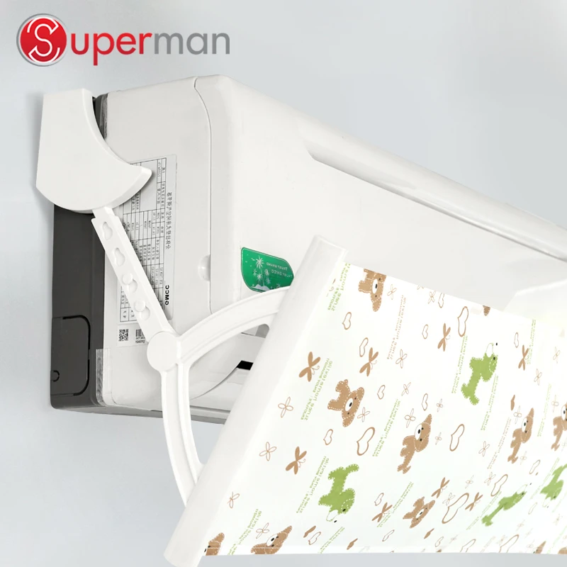 HUIFAN Anti-straight Blow Air Conditioning Wind deflector Adjustable Baffle Anti-cold Baffle