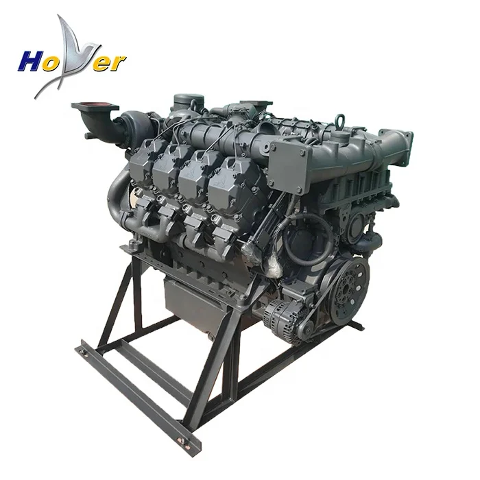  Детали двигателя Deutz BF8M1015C дизельный двигатель 8-цилиндровый 4-ходовой водяное охлаждение для строительных машин