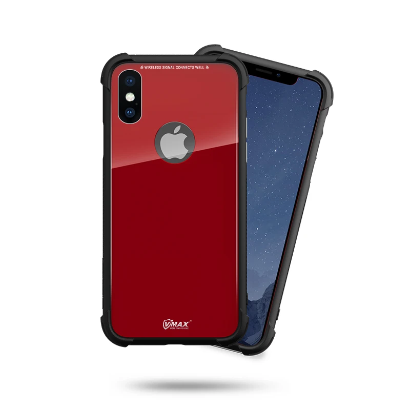 Vmax амортизацию ТПУ бампер и Царапаться Ультра тонкий телефон чехол для iPhone X 10 с беспроводной зарядки