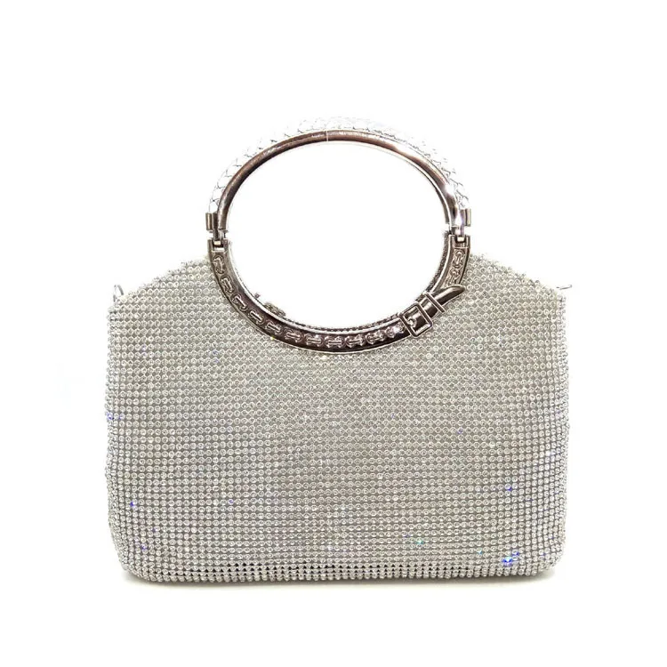 Модная Банкетная вечерняя сумочка со стразами, ручная сумка, сумка через плечо, сумка-мессенджер, клатч
