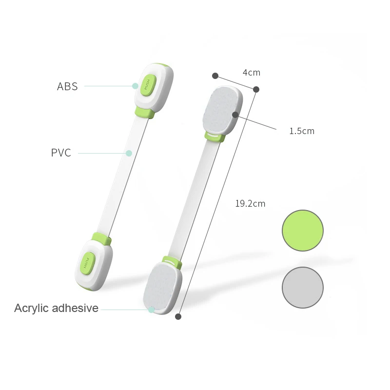Шкафы с выдвижными холодильник малышу мебель ремень защелки клей ребенок Детская безопасность замки комплект uw-077