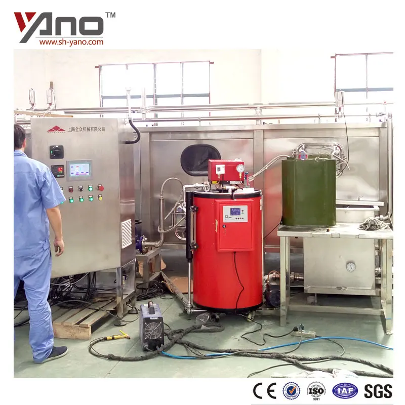 CE Certificated 3-Pass Water Tube Small Diesel Oil Fired Steam Boiler Capacity 35-50KG/h