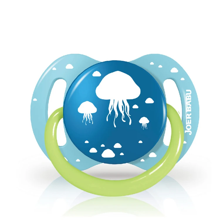 Wholesale Baby Soother Glow Pacifier Silicone Funny Baby Pacifier Adult Pacifier