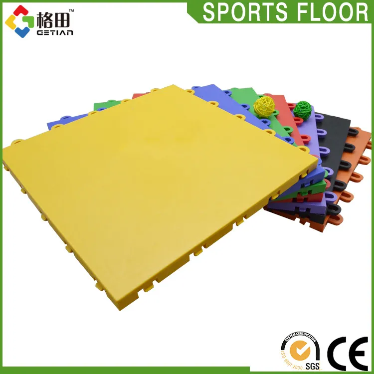 Flexible price sport court roller hockey skate tiles,durable interlocking roller skating floor tiles