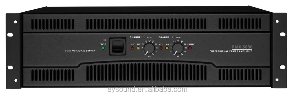 Профессиональный усилитель звука усилитель 2 Ом работает RMX5050