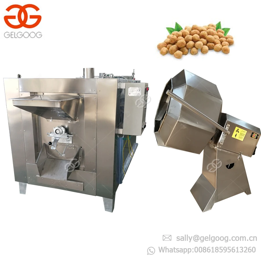 High Quality Peanut Sugar Coated Peanut Chocolate Wrapping Confectionery Coating Machine
