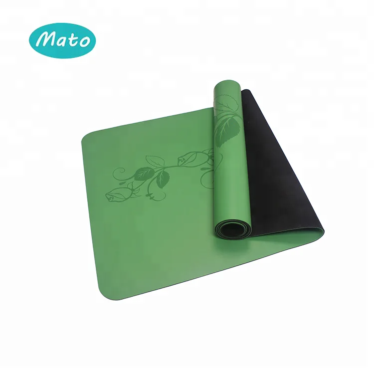 
Manufacturer Wholesale comfortable waterproof rubber pu yoga mat 