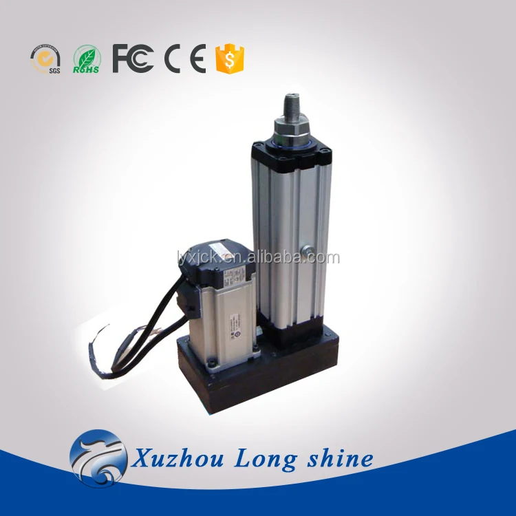 Servo linear actuators for racing simulator