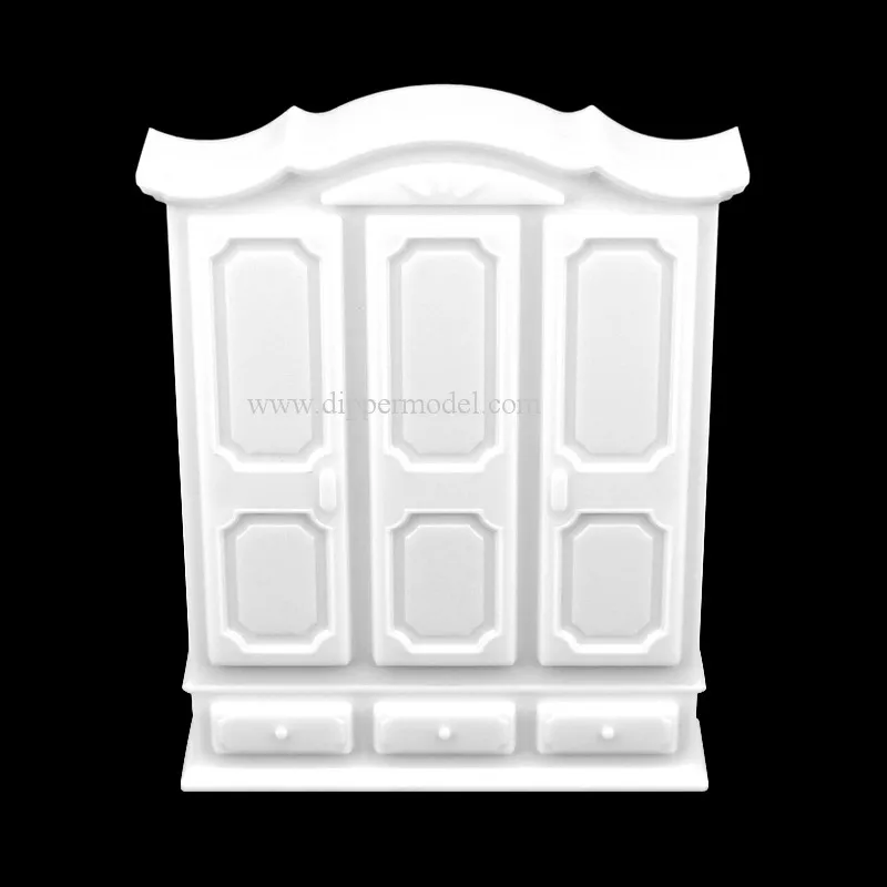 1:20 1:25 1:30 scale plastic wardrobe architectural model furniture