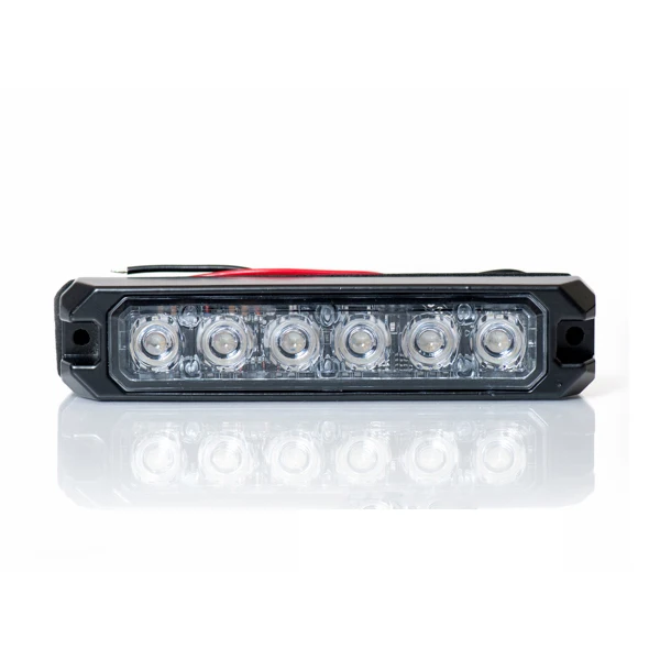 Discount Waterproof Strobe Red Grille mount light High quality Dual Color ambulance Dash Light for sale