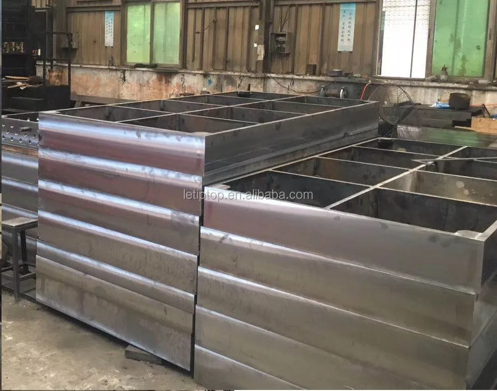 Quality guaranteed China LETIPTOP black coating Robot 3D welding table