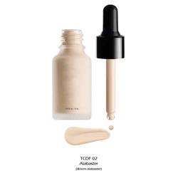 Private Label 24 Colors Wholesale Full Coverage Control  Matte Liquid  Drop Foundation Face Makeup