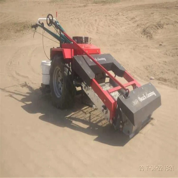 tractor mounted beach sand cleaner for remove debris
