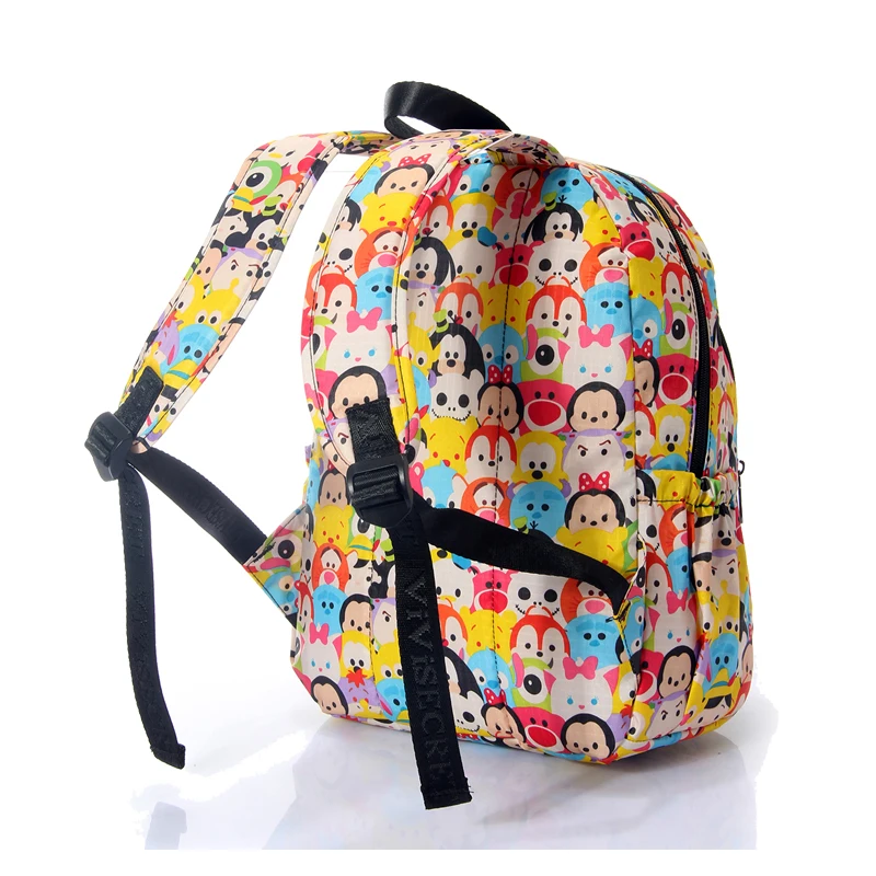 Eco friendly cheap schoolbag unique bookbag polyester beautiful print 8 years child school bag