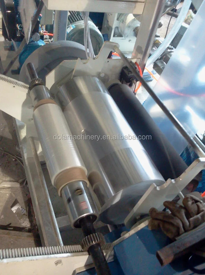 Small Lab Plastic Polythene Film Blowing Machine