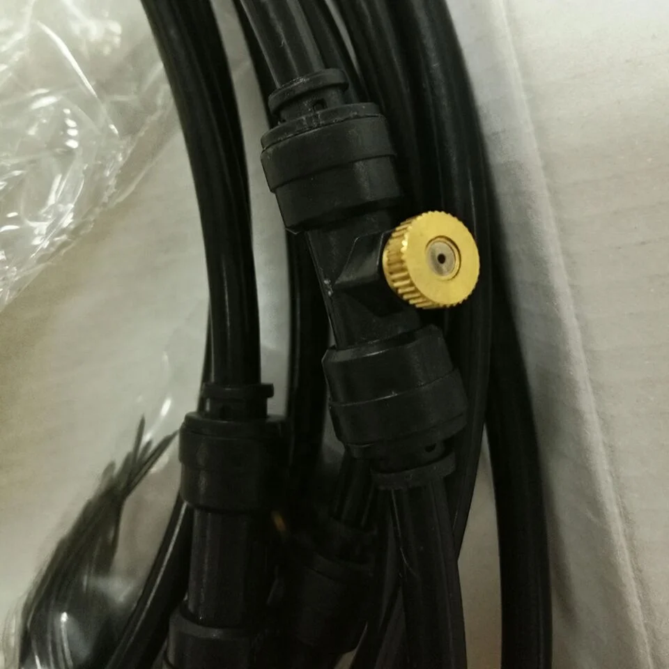 IRP15100 6M Patio Water Misting Cooling System With 6pcs Brass Nozzles Mist for Outdoor