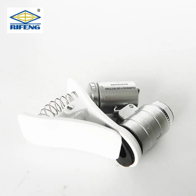 2017 Hot Sale 60X Universal Clip-type LED Cellphone Microscope