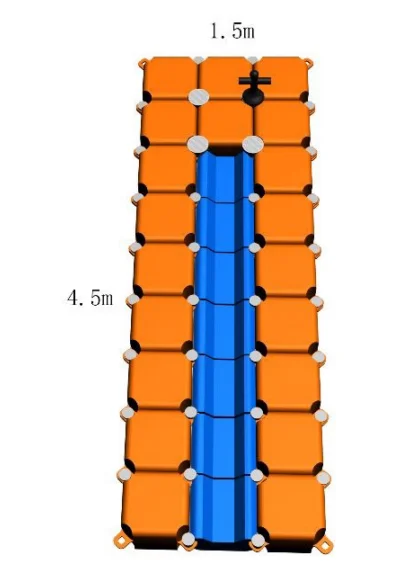 Jet Ski Pontoon Factory Wholesales Plastic Floating Dock