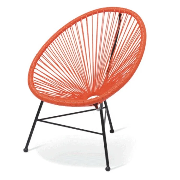 High Quality Sell steel round rattan rocking chair Leisure