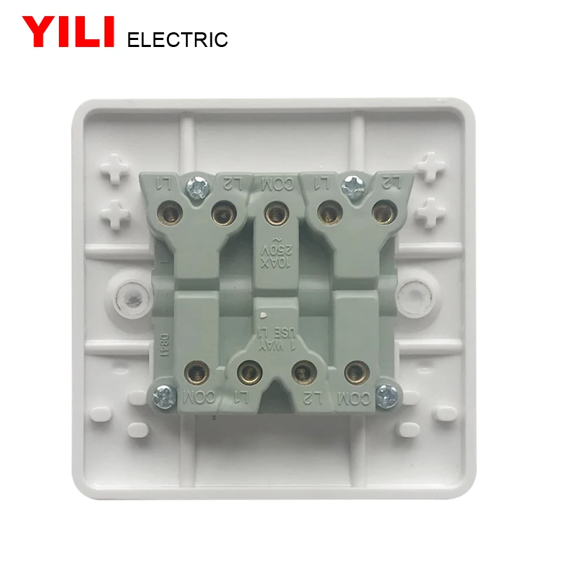 SX305/306 3 gang 1 way  3 gang 2 way electric wall switch