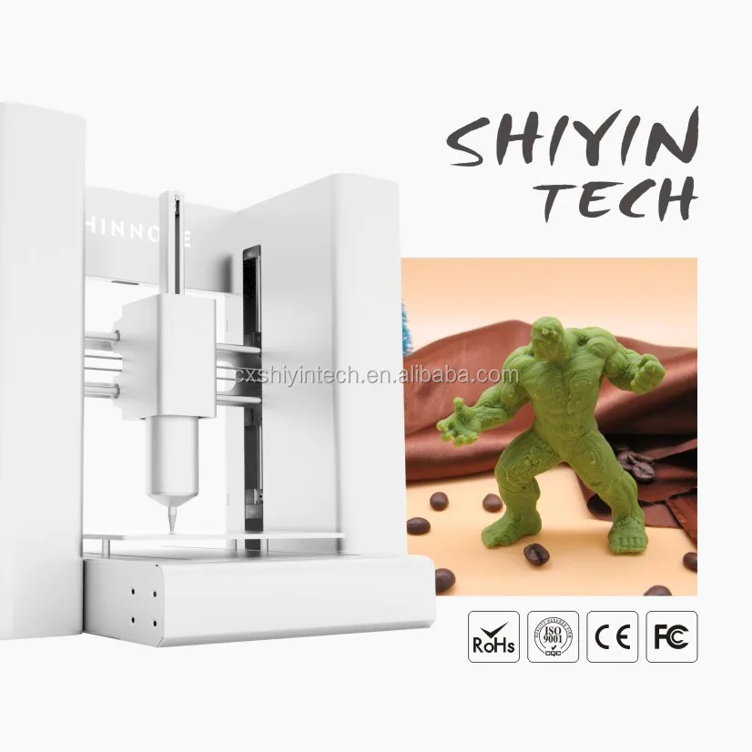 
High resolution 3d chocolate printer 3d printer 