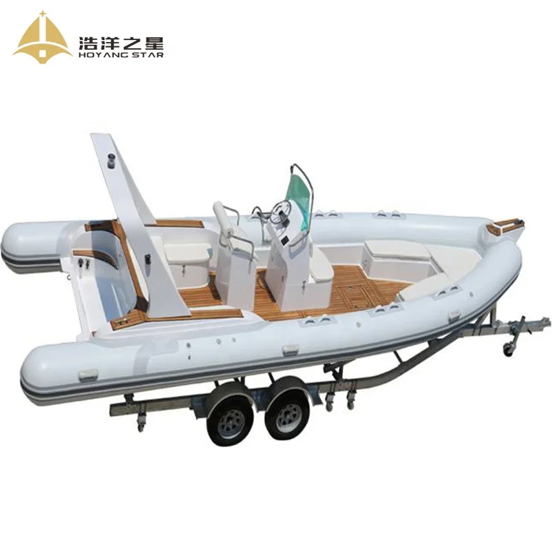 2018 New Design RIB 760 Boat 13 Persons Rigid RIB Boat Price