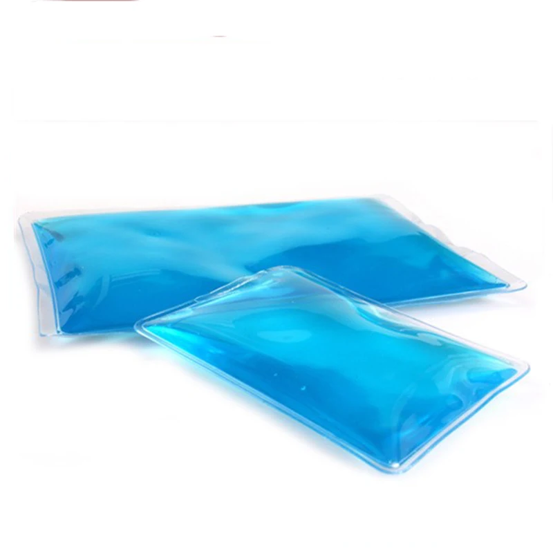 reusable ice packs for transport shipping,Food grade rectangular gel ice box blue ice freezer pack for plasma and vaccine
