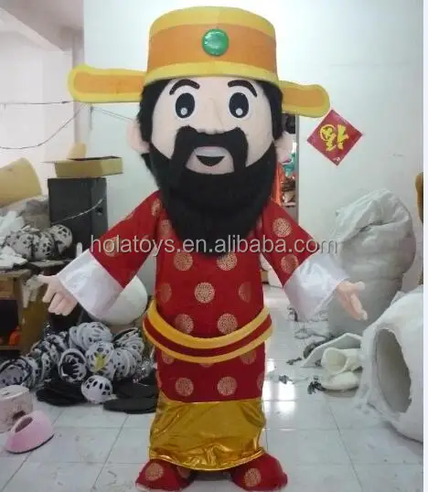 Hola character costume mascot suit/walking act costume