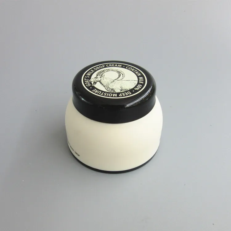 2 oz round shape plastic cosmetic jars,30 ml blue color plastic bottle,30 g white color plastic jar