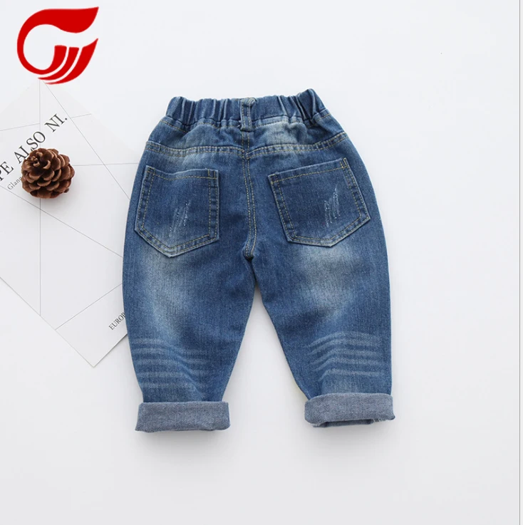 toddler kid boy fashion jean pant design baby boy rip jean