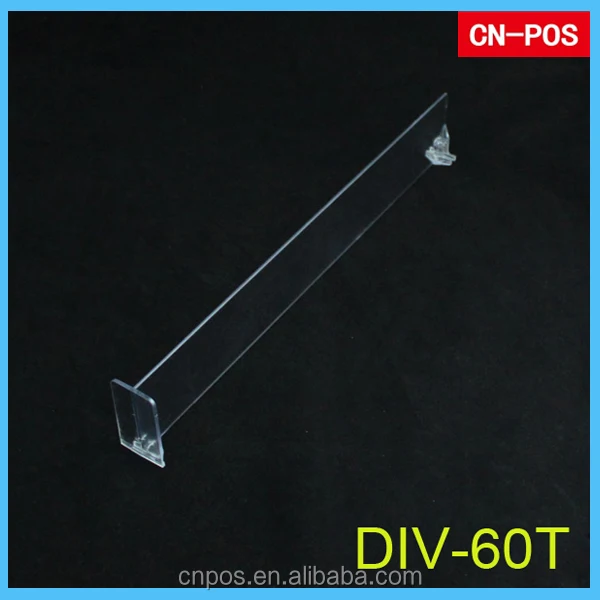supermarket PET shelf divider