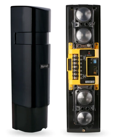 4 Beams Digital Infrared Photo Beam Sensor For Home Security Alarm System Active Barrier Alarm