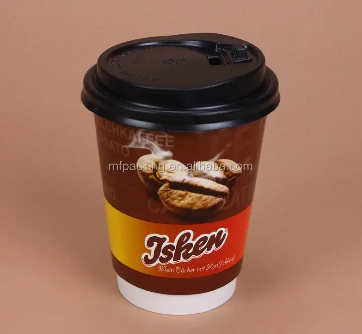
coffee paper cup designs sweet soybean milk paper cup fan 