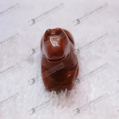 
Natural gem stone horse sculpture 