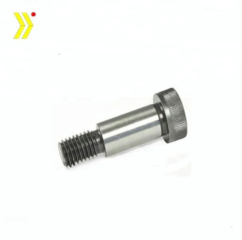 stainless steel customized slotted head m4 shoulder screw