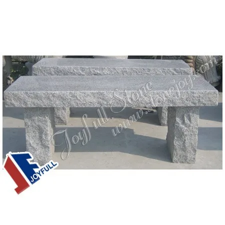 
Natural Basalt Stone Bench Garden stone bench 