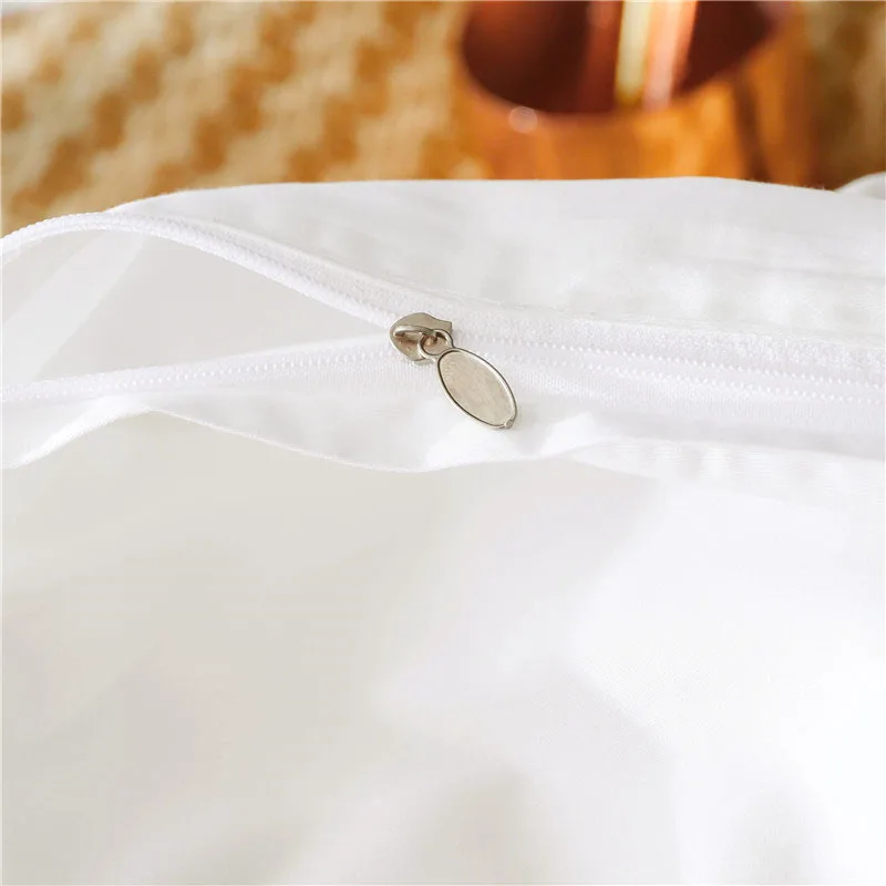 100% cotton  Embroidered bed sheet duvet cover  fitted sheet home