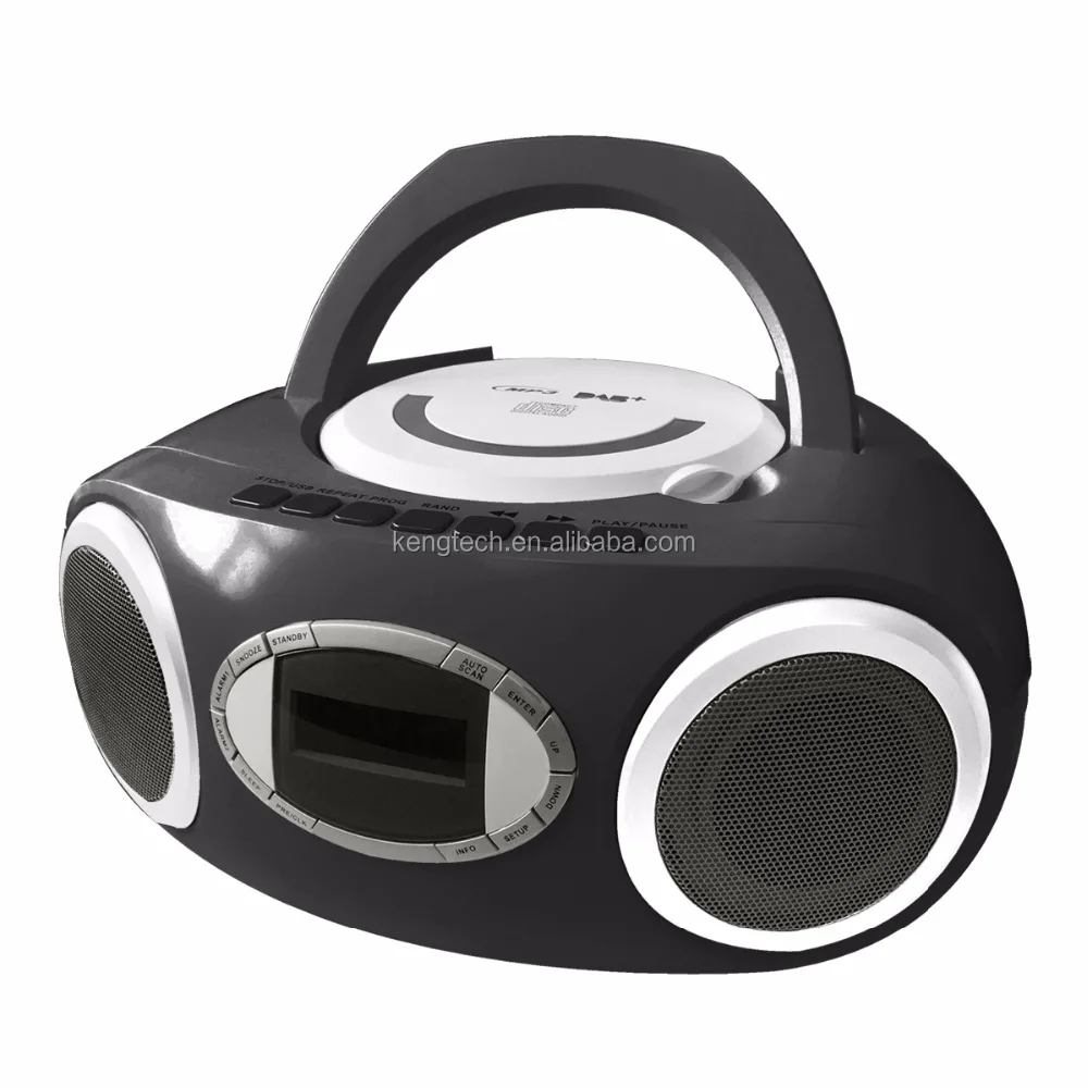 CT-289 портативный CD Boombox телескопическая антенна DAB + Радио