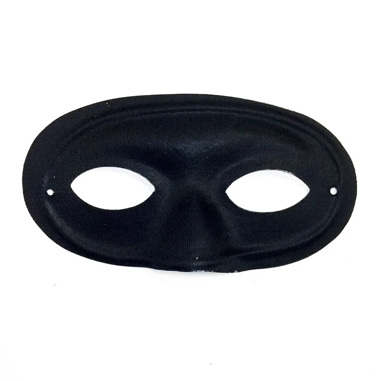 
High quality simple design blank party eye mask knitted fabric composite 