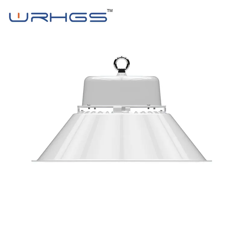 Белый отражатель 60 Вт highbay industrial luminaria, Модернизированный потолочный светодиодный светильник с крышкой